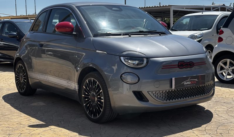 FIAT 500e𝐑𝐞𝐝 58cv ACTION ELETTRICA 2022 pieno