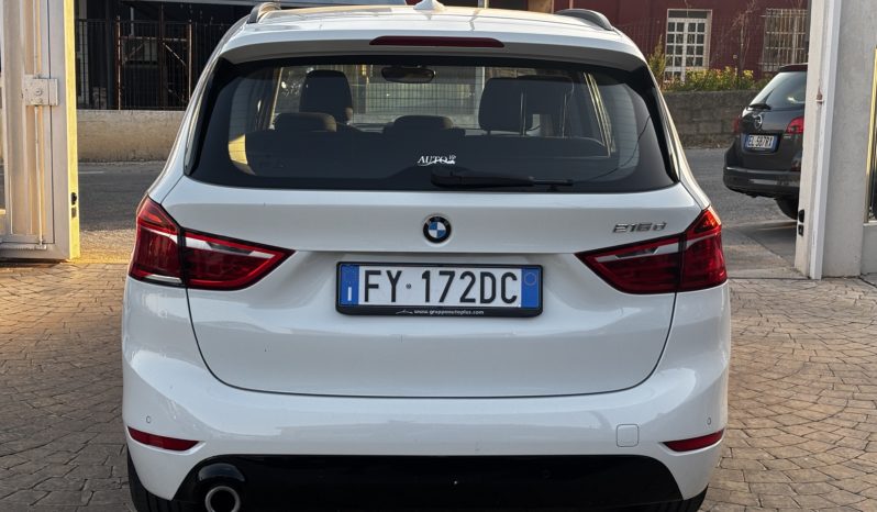 BMW 216d Gran Tourer Luxury 115CV 2019 pieno